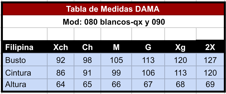 Filipina Dama 090/Antifluido con deportiva