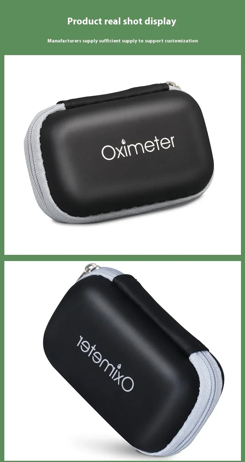 Oxímetro con estuche