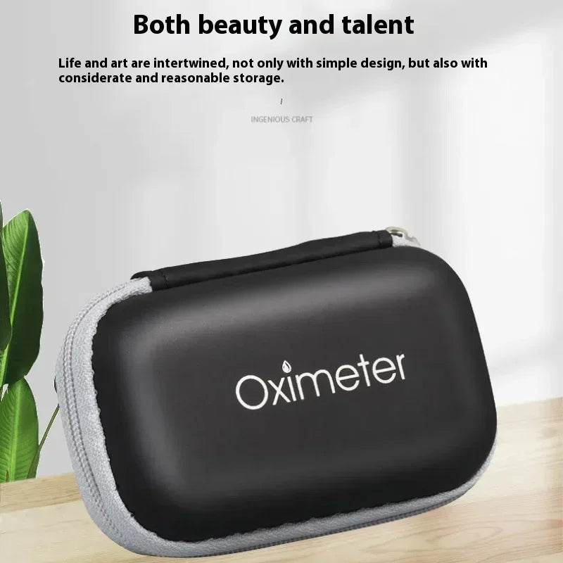 Oxímetro con estuche
