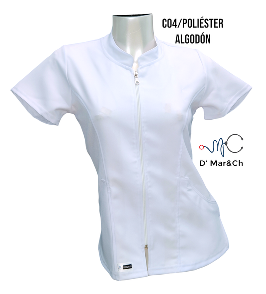 Conjunto dama blanco C04 clínico