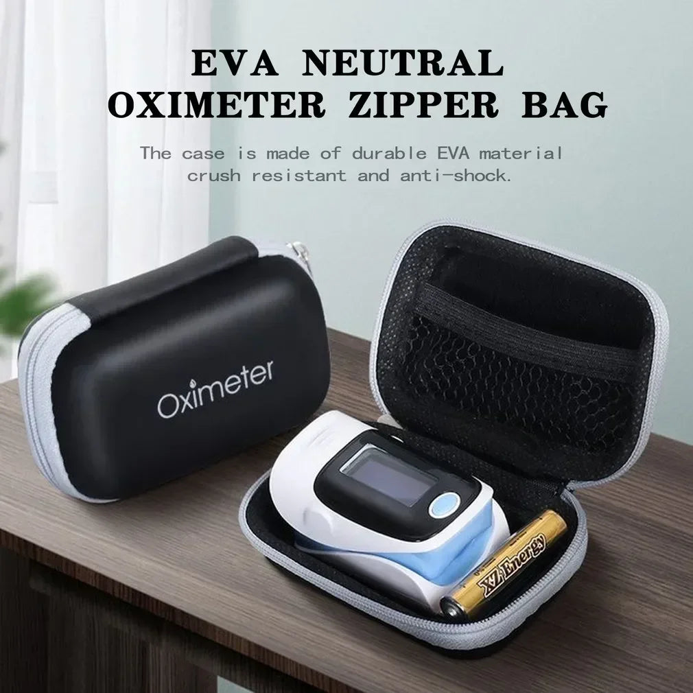 Oxímetro con estuche