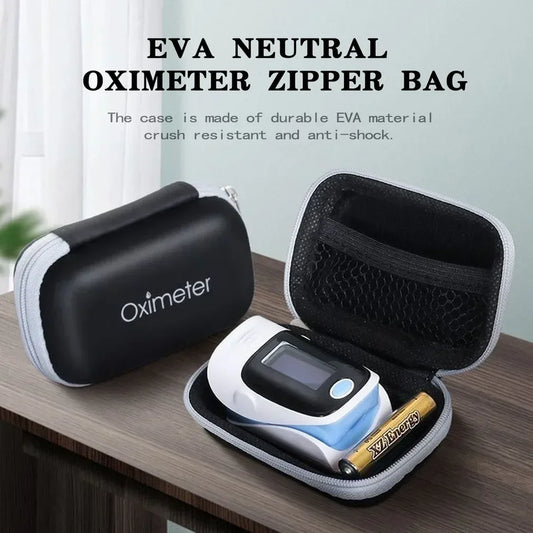 Oxímetro con estuche