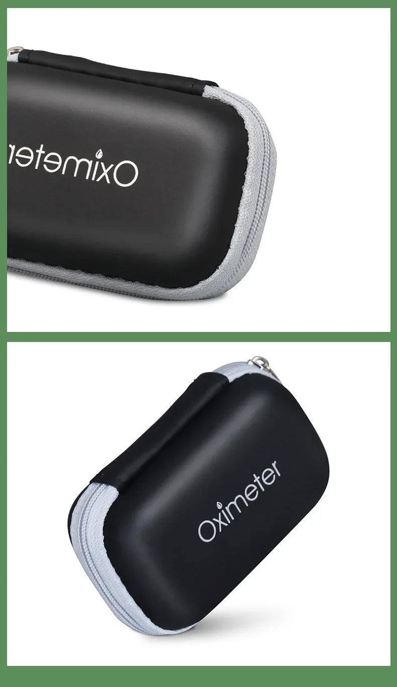 Oxímetro con estuche