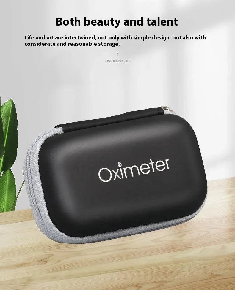 Oxímetro con estuche