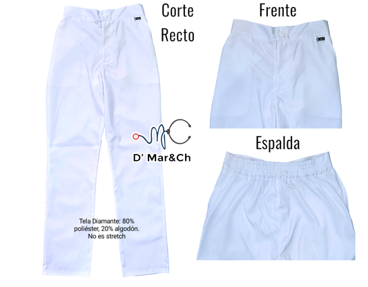 Pantalón Bco dama Clinico